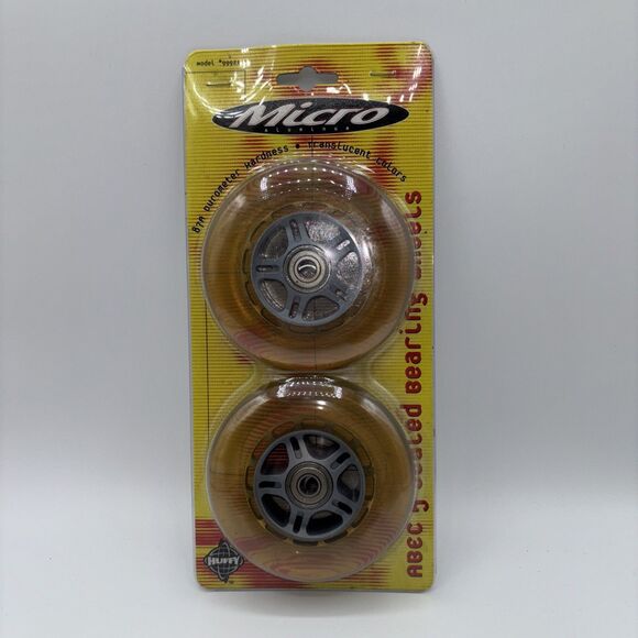 HUFFY 99921 Micro Aluminum ABEC 5 Sealed Bearing Scooter Replacement Wheels NIP - Picture 1 of 4